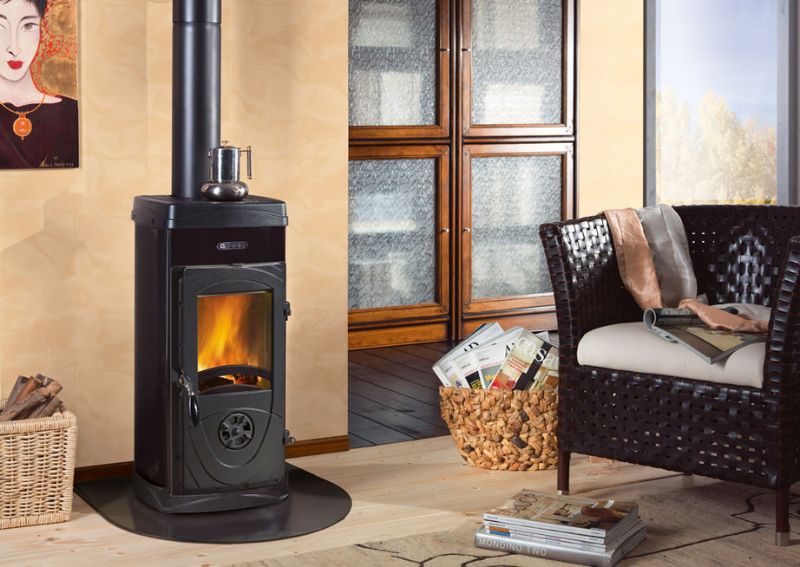Italian wood burning stove